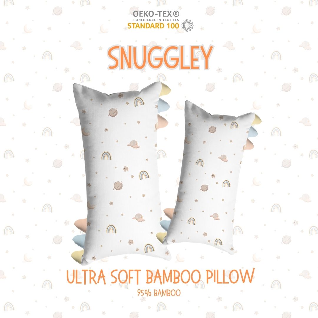 Snuggley Ultra Soft Bamboo Pillow Newborn to Toddler