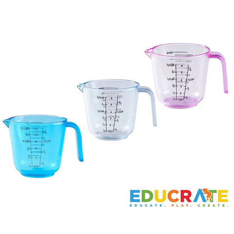 150ml measuring cup / plastic cup / montessori transfer and pouring activity baking kids