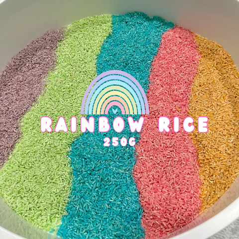 Sensory Colored Rice