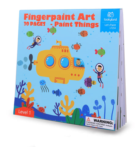 Tookyland Finger Painting Art Book by EducratePH