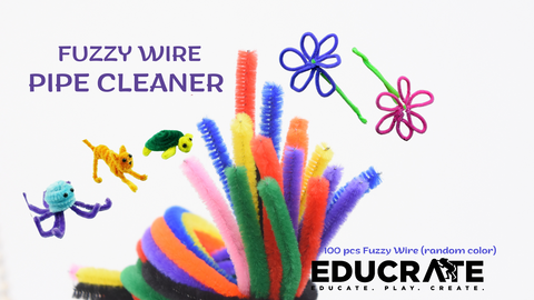 Fuzzy Wire / Pipe cleaner 100's