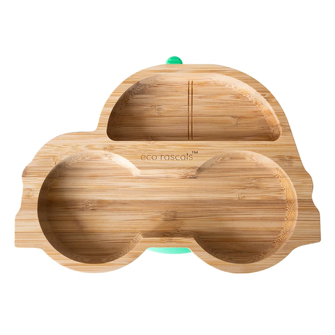 Eco Rascals (Bamboo car plate with super suction base)