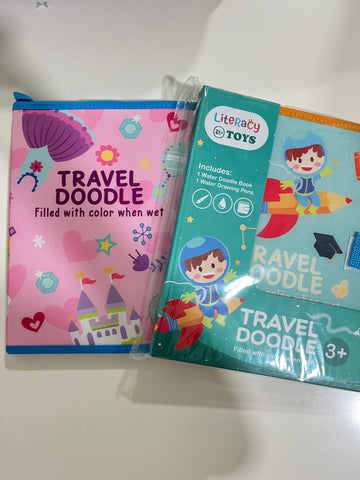 travel doddle for kids / magic water drawing book for kids