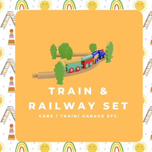 Pretend Play - Trains / Railway Set / Cars