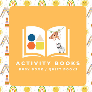 Books: Felt quiet Book / Busy book / Activity Books