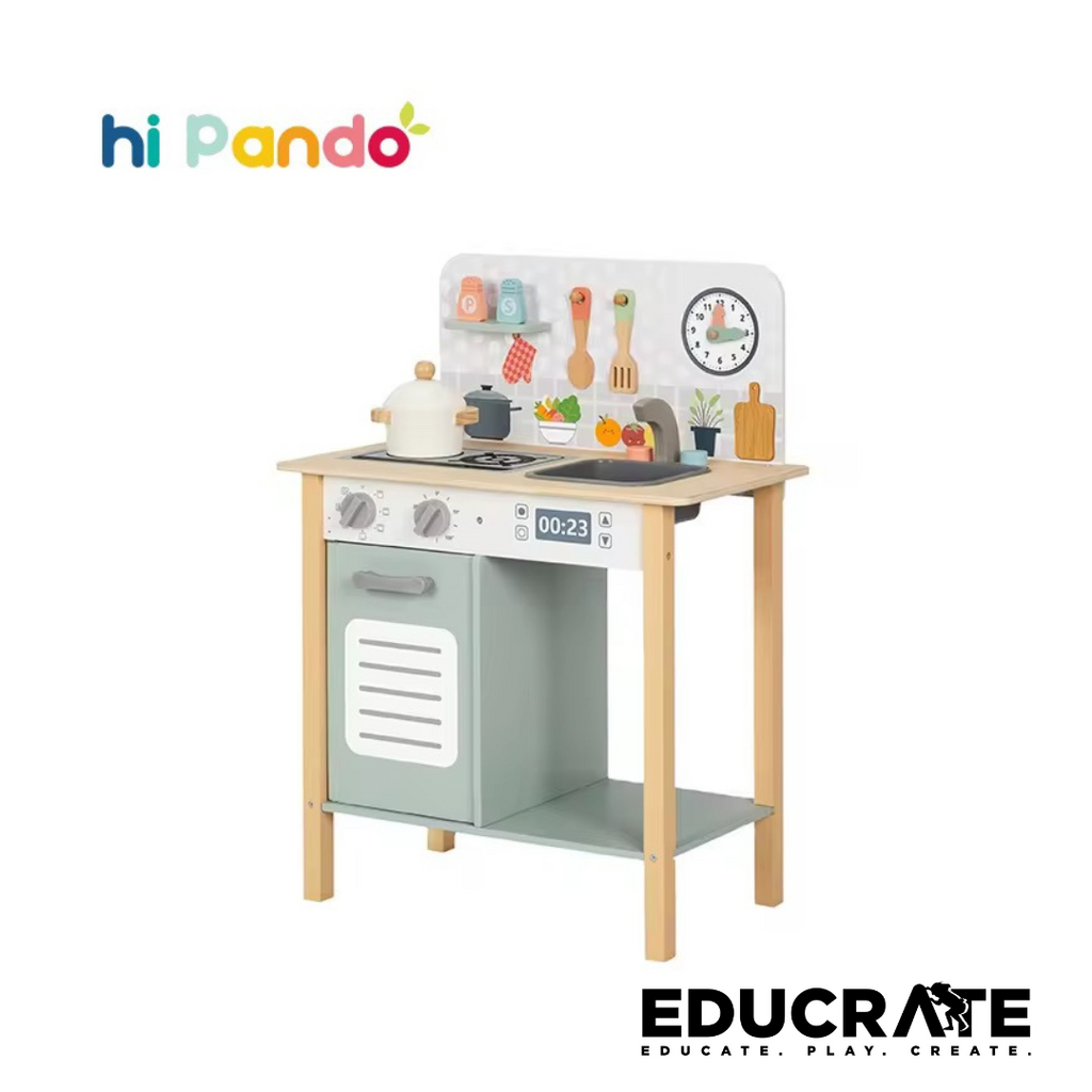 Hi pando Wooden Kitchen Set Play Kitchen by educratePH