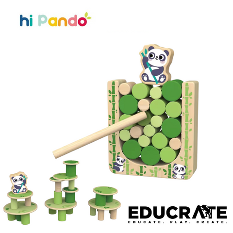 Hi Pando Panda Timber Tumble Game by EducratePh
