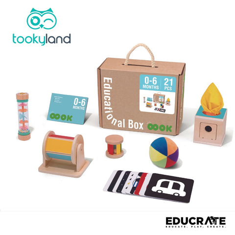 tooky toy Educational Play Kit / Educational Box for Toddler gift kit tooky land