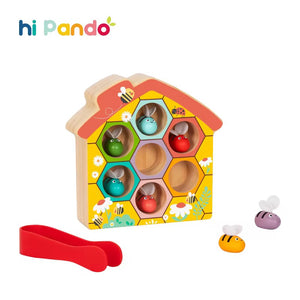 Hi Pando Beehive Playset / bee to hive Matching game by EducratePH