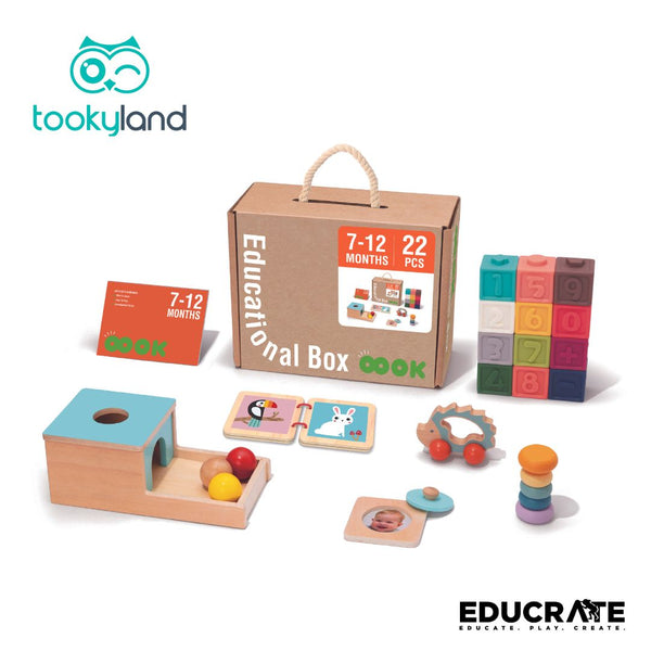 tooky toy Educational Play Kit / Educational Box for Toddler gift kit tooky land