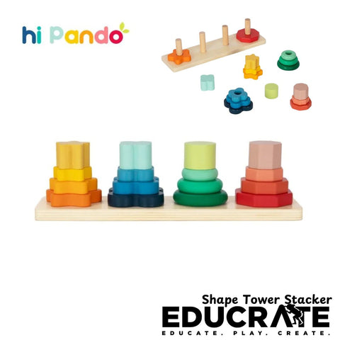 Hi Pando Shape Sorter Tower 18M