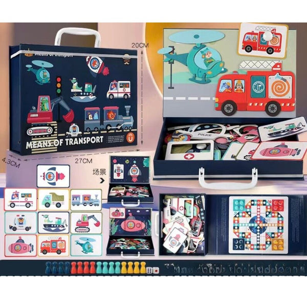 Magnetic Dressing game with Board Game