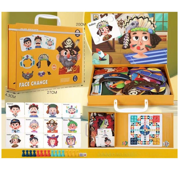 Magnetic Dressing game with Board Game