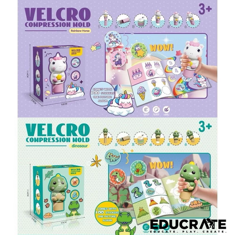 Magic Stamper Stickers with Activity Book for Kids | Sensory Craft Includes 100 Stickers & Picture Album