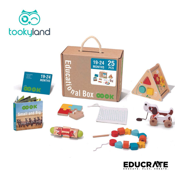 tooky toy Educational Play Kit / Educational Box for Toddler gift kit tooky land