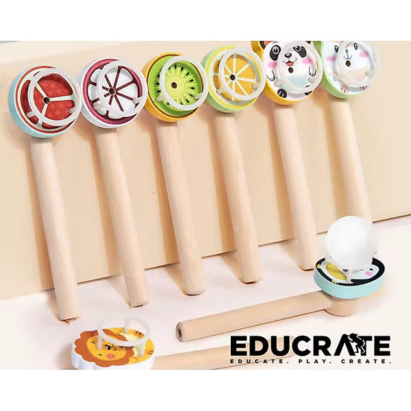educratePH Floating Blow Ball Game for | Oral Breath Control Toy | Speech Therapy Airflow Activity