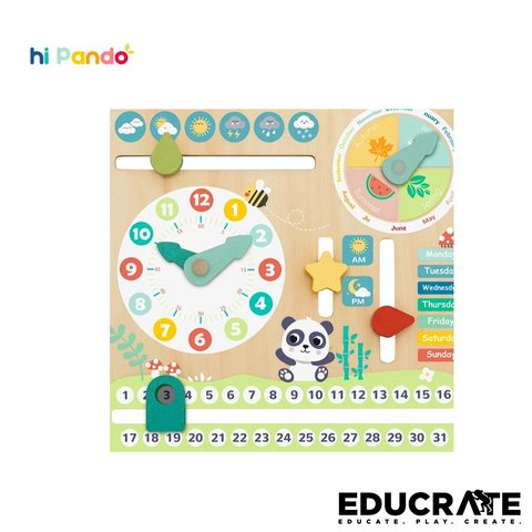Hi Pando My Wooden Calendar / Weather / Date / Time and Day