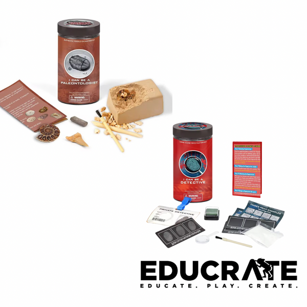 EducratePH I CAN BE geologist / paleontology / detective rock dig science learning fingerprint