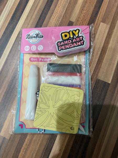 EducratePH Mini DIY Sand Art Pendant – Random Pattern (1pc)