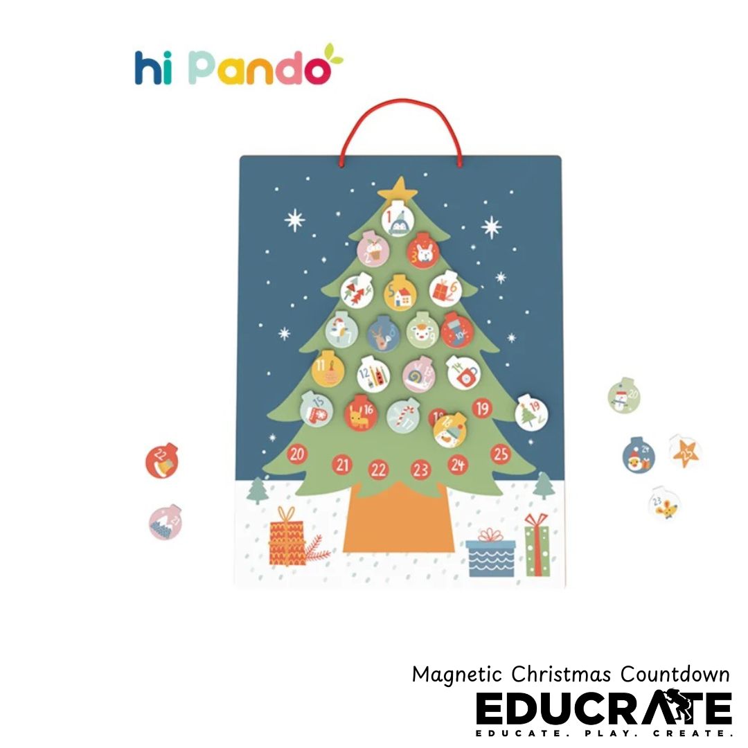 Hi Pando Magnetic Christmas Countdown / How many days before Christmas Holiday Decoration