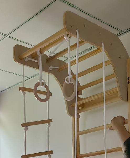 Wooden Swedish Climbing for Kids