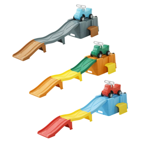 EducratePH 2-in-1 Adjustable Kids Ride On Slide & Play Ramp