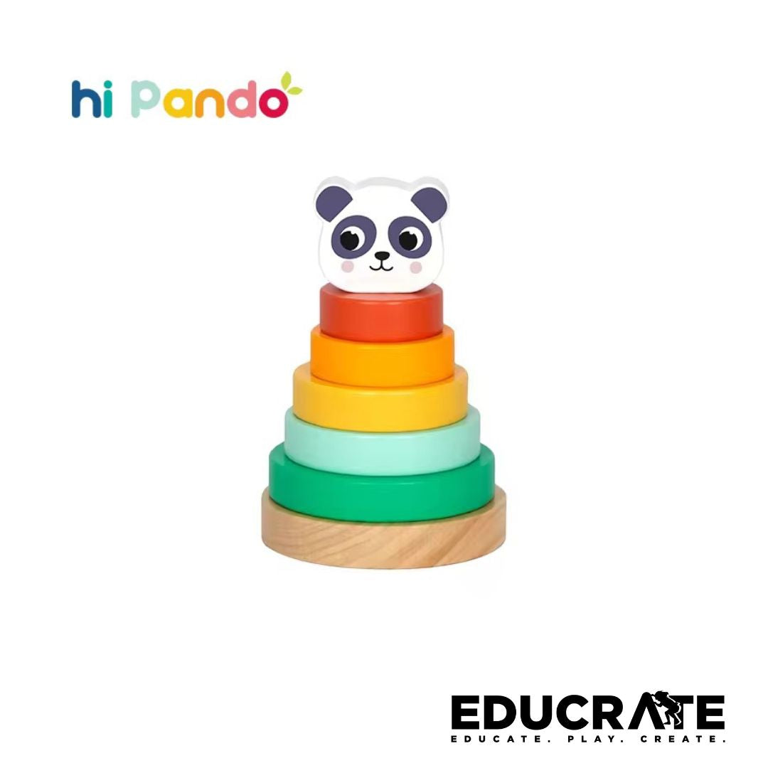 Hi Pando Panda Tower / Ring Stacker / stacking ring by EducratePH