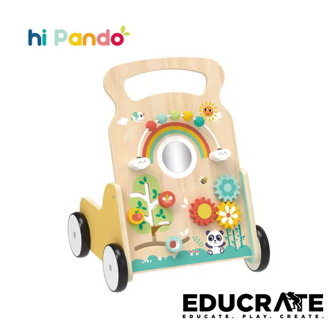 Hi Pando Wooden Baby Walker HP053