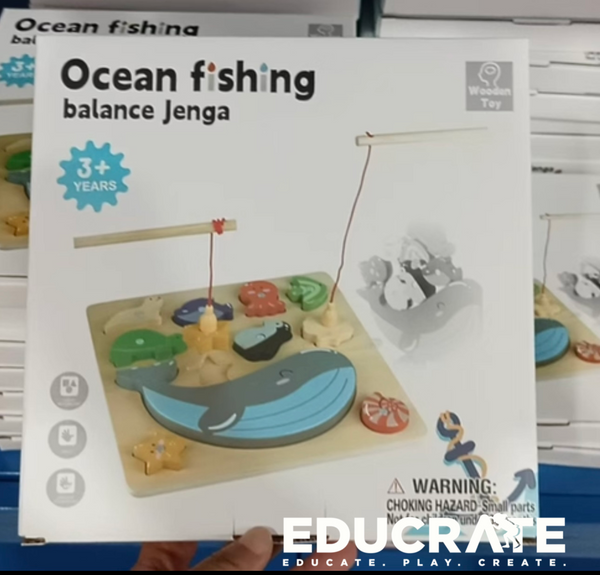 3 in 1 Balancing / Stacking  / Fishing  Puzzle Game