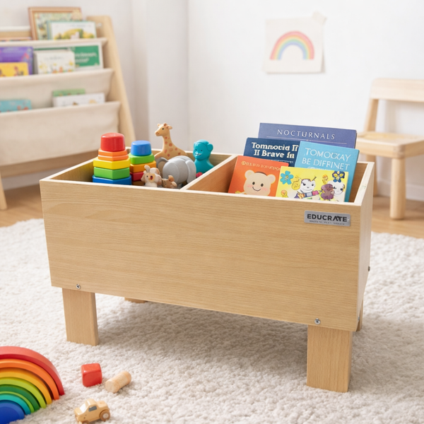 EducratePH Kids Storage Box | Toy or Book Bin