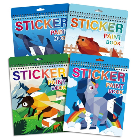 Paint By Sticker / Sticker Paint Book