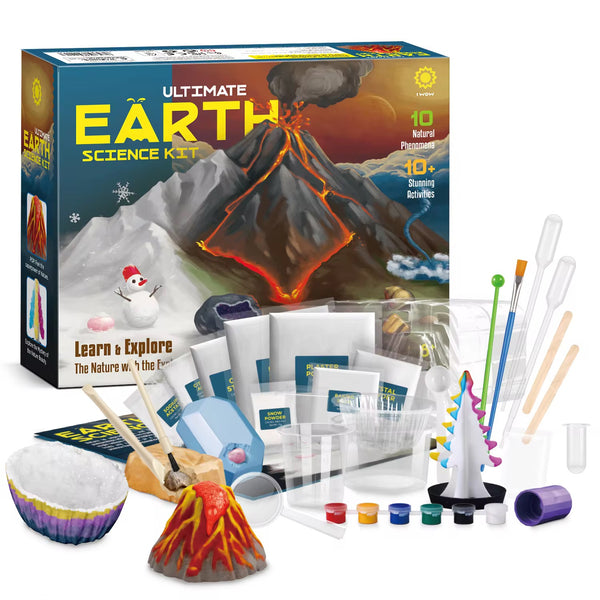 EducratePH ULTIMATE EARTH SCIENCE KIT (10+ Experiments & Activities)