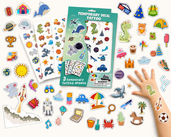 EducratePH Temporary Decal Tattoo