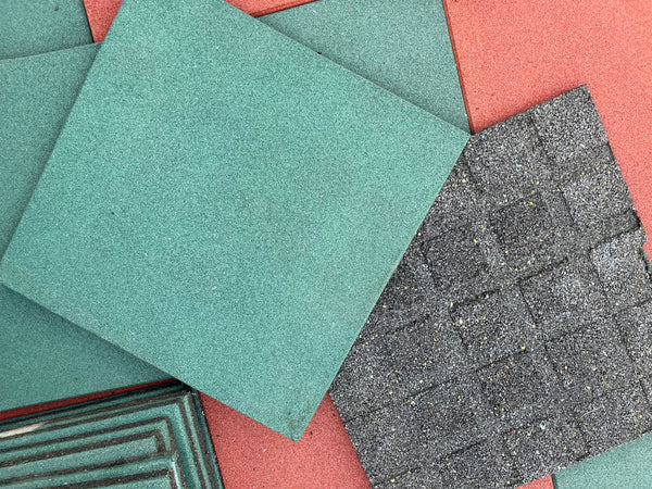 Outdoor Rubber Tile / Outdoor Rubber Playground Mat