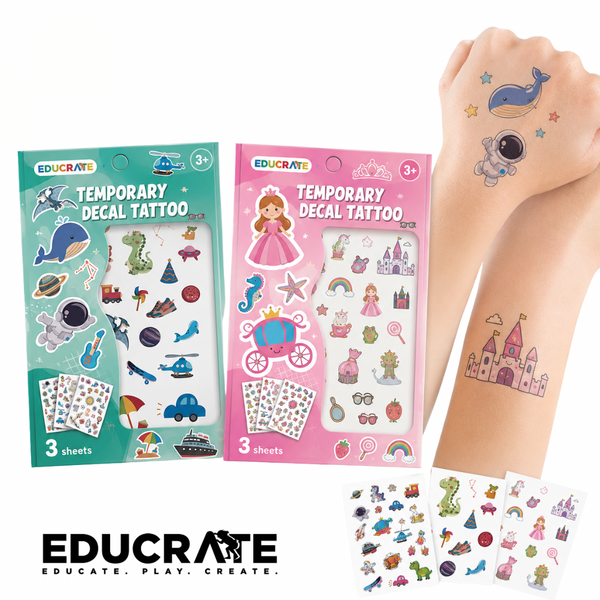 EducratePH Temporary Decal Tattoo