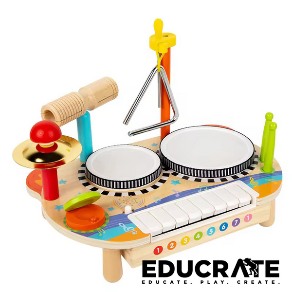 Musical Instrument Toy Set – All-in-One Music Station for Kids (Ages 3+)
