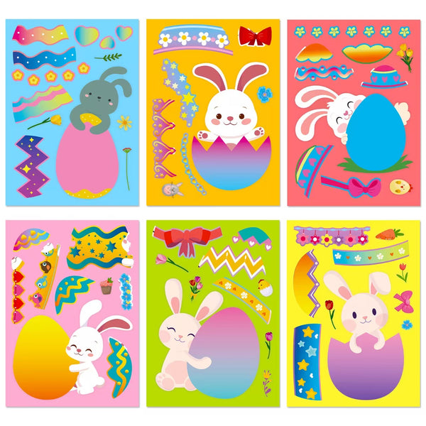 Make a face Sticker 6sheets/pack