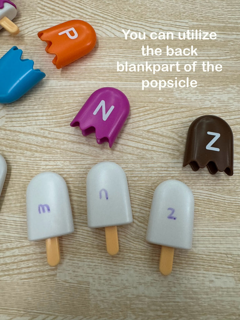 Alphabet Popsicle Toy Letter / Vocabulary – Wear Love Babies - EducratePH