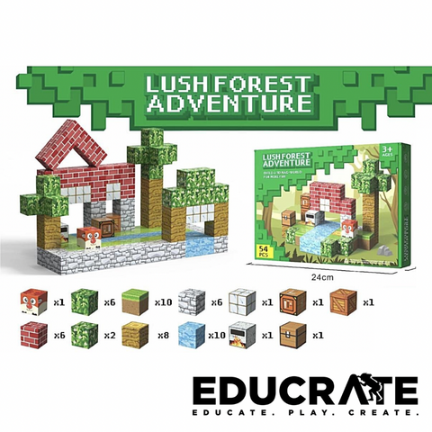 Themed Magnetic Building Cube Set | 2.5cm