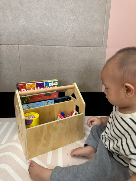 EducratePH Wooden Mi Casa Caddy