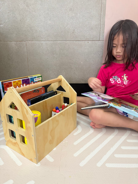 EducratePH Wooden Mi Casa Caddy