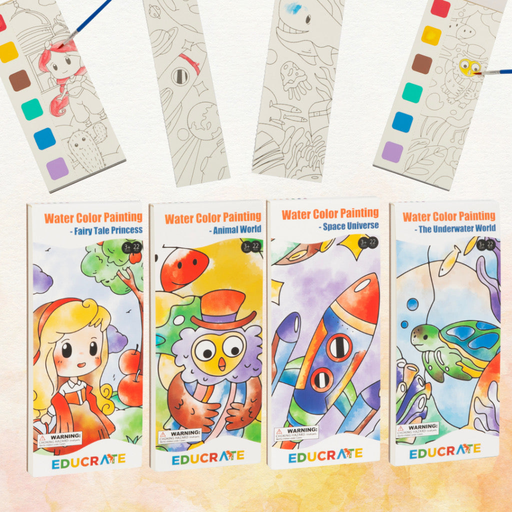 Kids Pocket Watercolor Painting  EDUCRATEPH