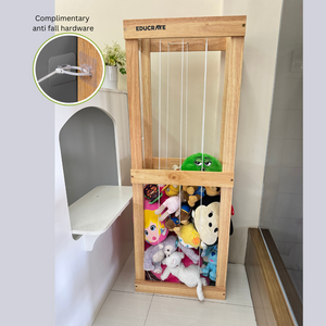 Wooden Zoo Toy Storage / Stuff toy storage