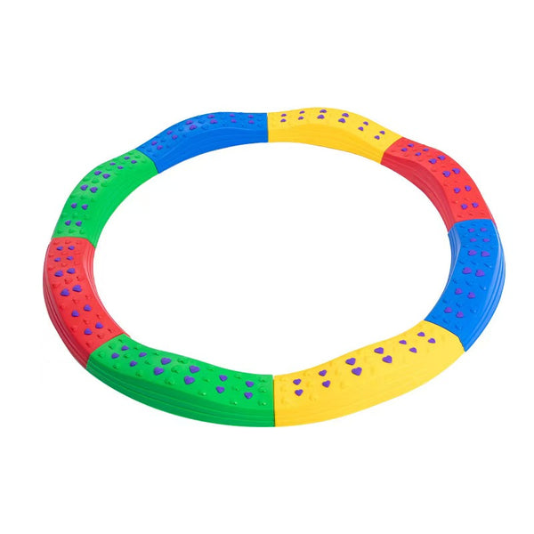 8pcs Textured Balance Beam Plastic