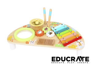 Tooky Toy Multi Function Music Center TKC354A Xylophone Cymbal and Drums