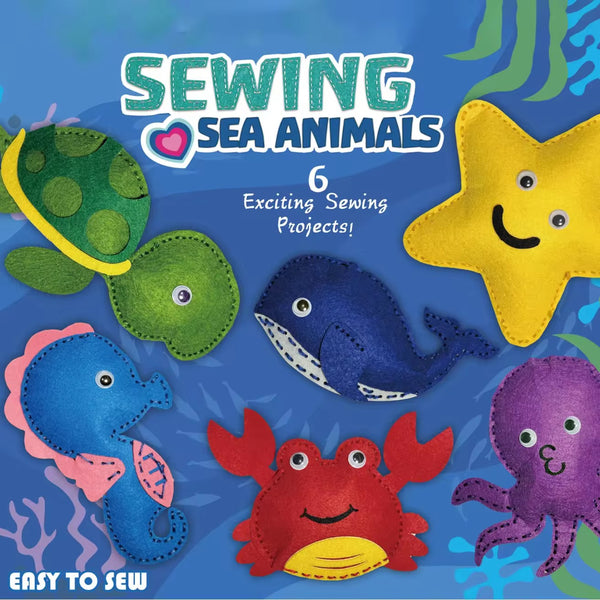 EducratePH Easy Kids Sewing Craft Kit – Felt Sewing Projects for Children