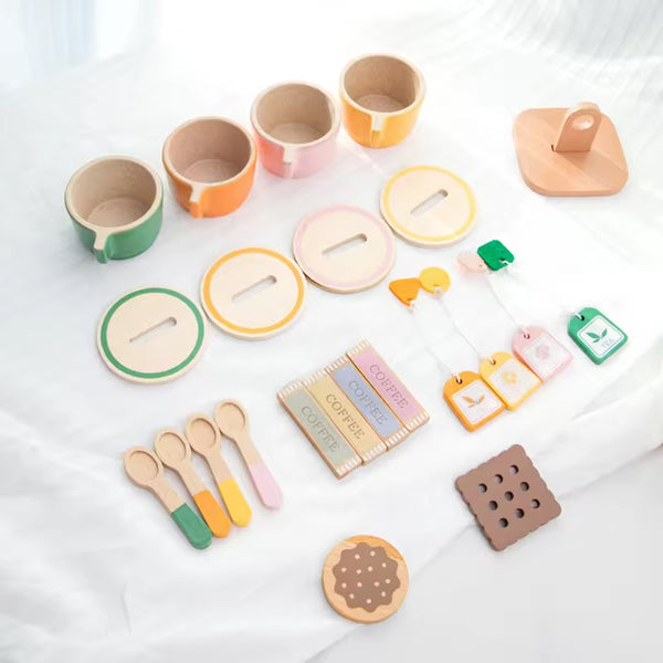 Kabi Enjoy My Tea Time – Wooden Pretend Play Tea Set (36+ Months) educrateph
