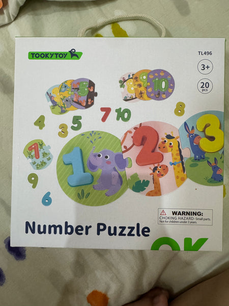 Tooky Toy Number Puzzle (1–10) | 10 numbers, 10 puzzle PC