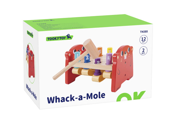 Wooden Whack-a-Mole Educational Toy (Tooky Toy TK088) by EducratePH