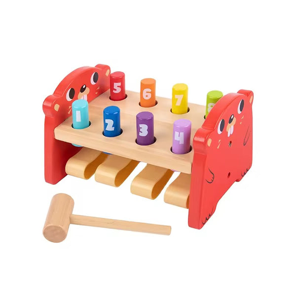 Wooden Whack-a-Mole Educational Toy (Tooky Toy TK088) by EducratePH